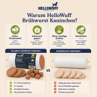 Brühwurst Kaninchen