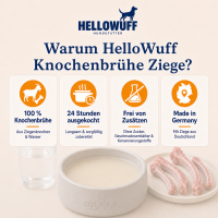 Knochenbrühe Ziege