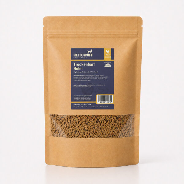 Trockenbarf Huhn 1 kg