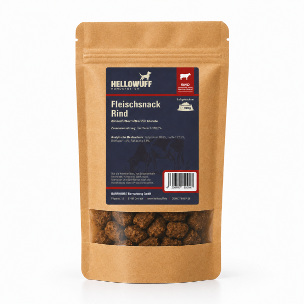 Fleischsnack Rind 100 g