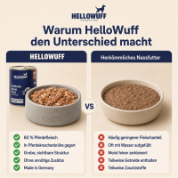 Feinkost Menü Pferd mit Gemüse