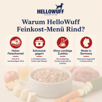 Feinkost Menü Rind mit Gemüse 800 g