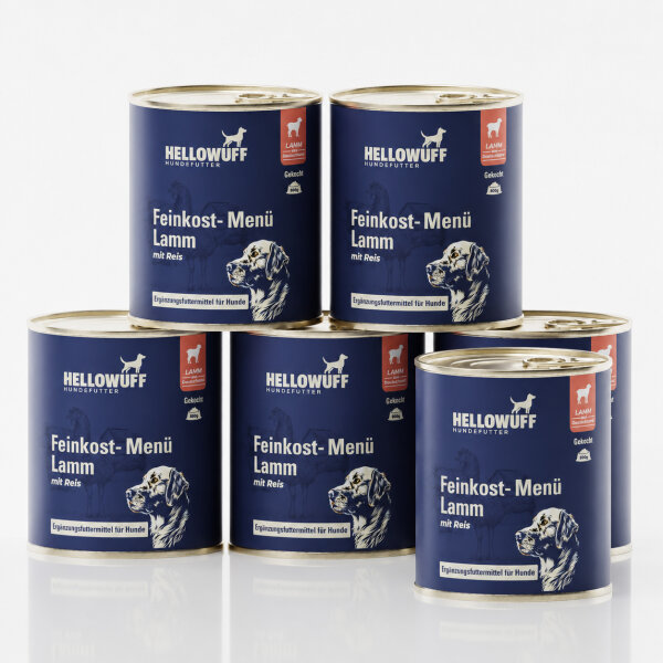 Feinkost Menü Lamm mit Reis 6 x 800 g