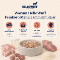 Feinkost Menü Lamm mit Reis 800 g
