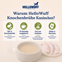 Knochenbrühe Kaninchen