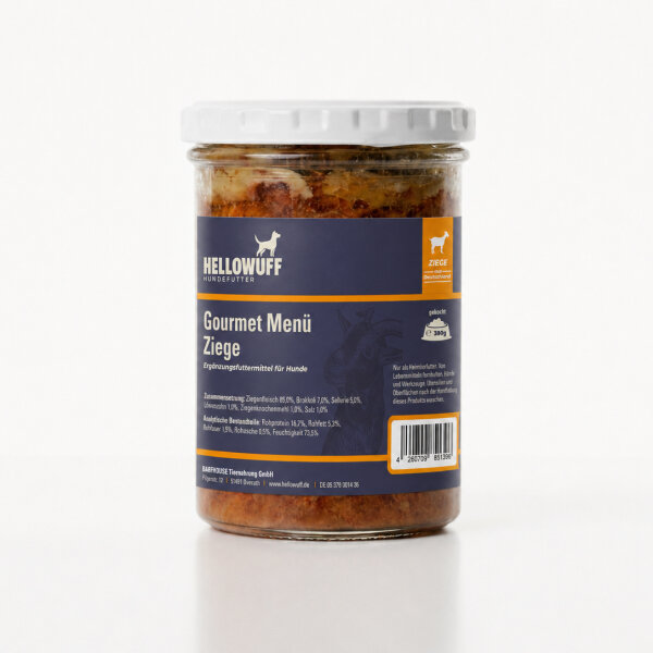 Gourmet Menü Ziege